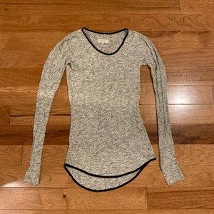 Rag & Bone grey long sleeve shirt